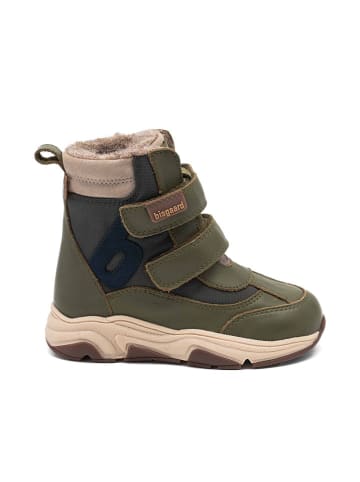 bisgaard Leder-Boots "Marius" in Grün