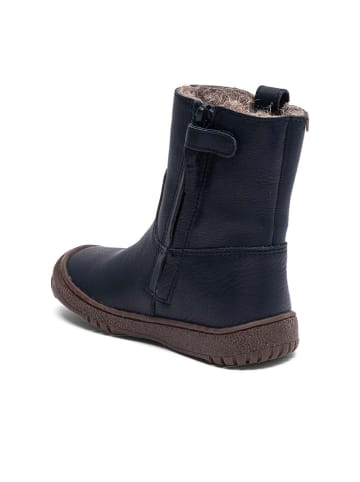 bisgaard Leren boots donkerblauw