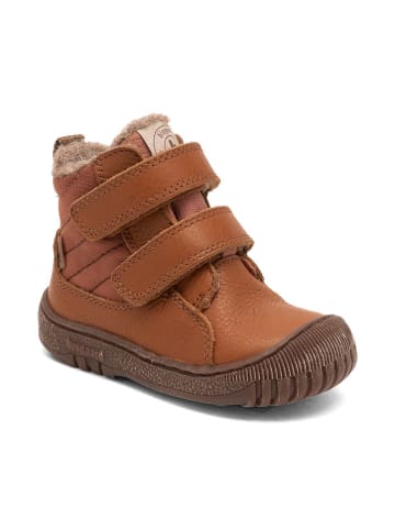 bisgaard Leder-Boots "Helton" in Hellbraun