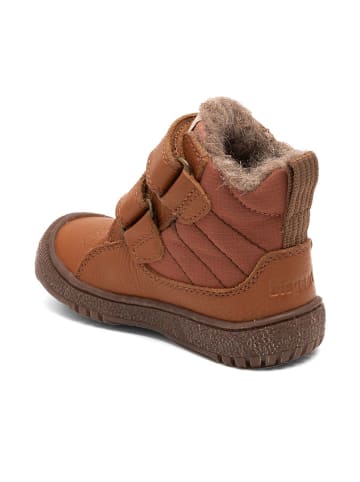 bisgaard Leder-Boots "Helton" in Hellbraun