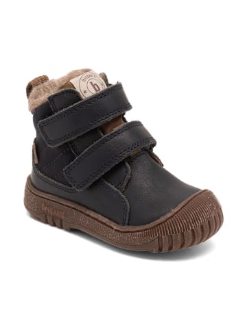 bisgaard Leder-Boots "Helton" in Schwarz