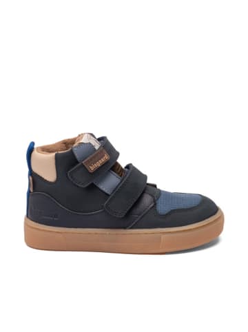 bisgaard Skórzane sneakersy "Roy" w kolorze granatowym