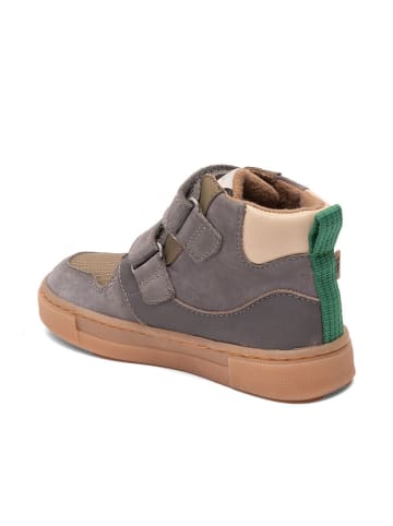 bisgaard Leder-Sneakers "Roy" in Grau