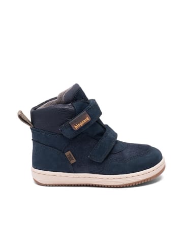 bisgaard Leder-Boots "Matty" in Dunkelblau
