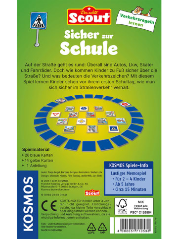 Kosmos Kartenspiel "Sicher zur Schule" - ab 5 Jahren