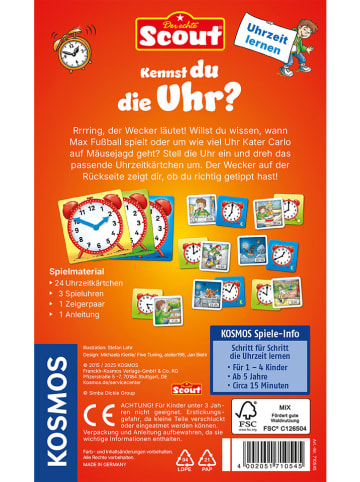 Kosmos Kartenspiel "Kennst du die Uhr?" - ab 5 Jahren
