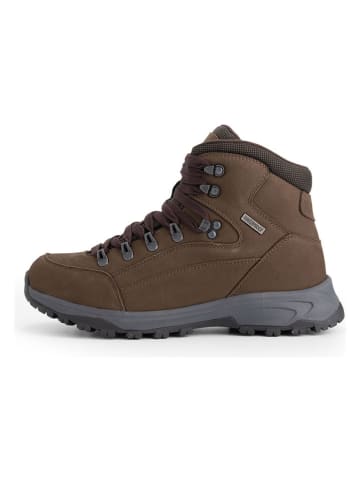 TRAVELIN' Skórzane buty trekkingowe w kolorze brązowym