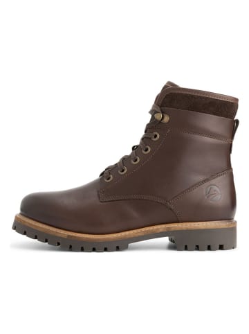 TRAVELIN' Leren boots bruin
