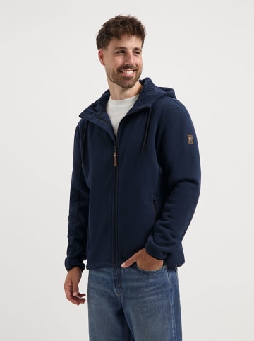 TRAVELIN' Sweatjacke in Dunkelblau