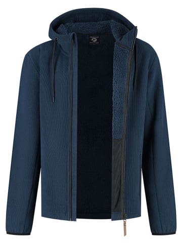 TRAVELIN' Sweatjacke in Dunkelblau