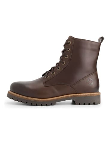 TRAVELIN' Leder-Boots in Braun