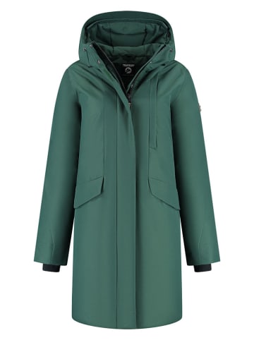 TRAVELIN' Wintermantel turquoise