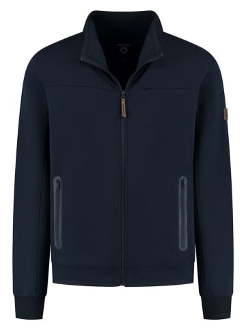 TRAVELIN' Sweatvest donkerblauw