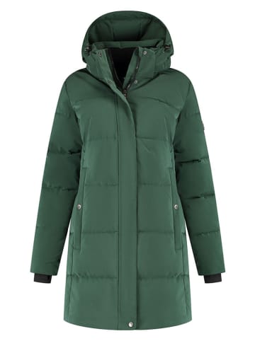 TRAVELIN' Wintermantel in Grün