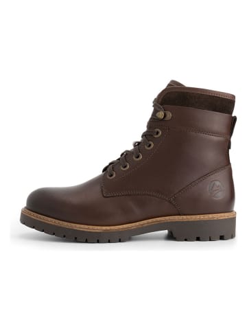 TRAVELIN' Leren boots bruin