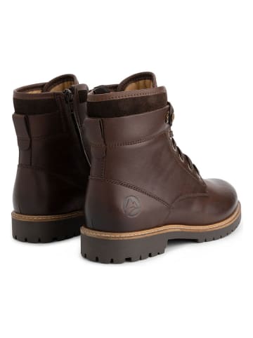 TRAVELIN' Leder-Boots in Braun