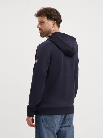 TRAVELIN' Sweatjacke in Dunkelblau