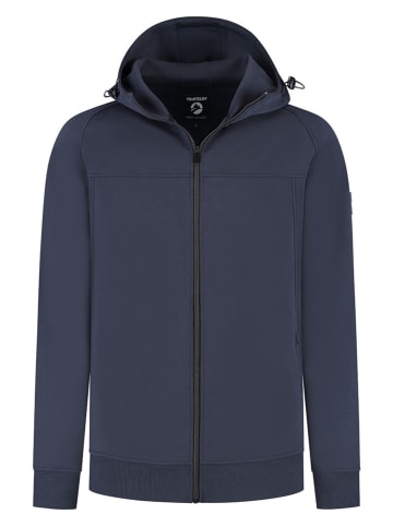 TRAVELIN' Sweatjacke in Dunkelblau