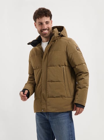 TRAVELIN' Winterjas lichtbruin