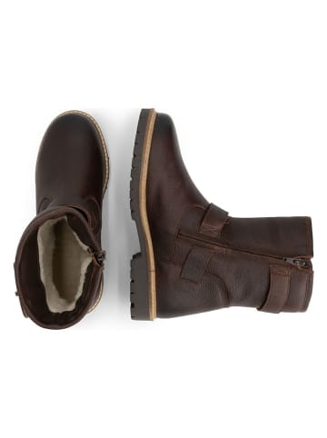 TRAVELIN' Leren boots bruin