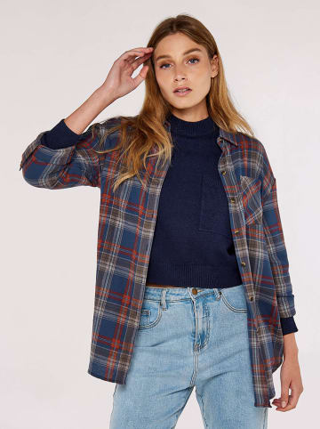 Apricot Blouse blauw/rood