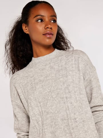 Apricot Pullover in Hellgrau