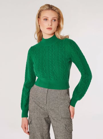 Apricot Sweter w kolorze zielonym