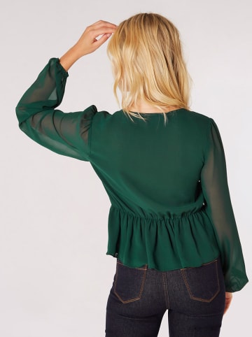 Apricot Bluse in Grün