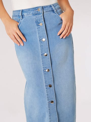 Apricot Jeansrock in Hellblau
