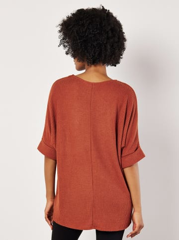 Apricot Pullover in Rotbraun