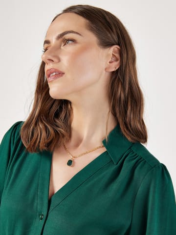 Apricot Bluse in Petrol