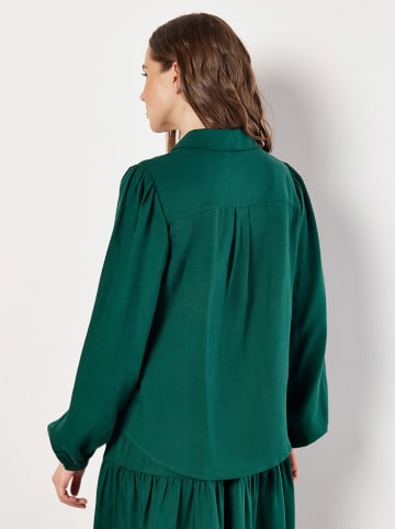 Apricot Bluse in Petrol