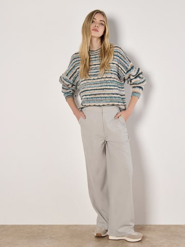 Apricot Pullover in Beige/ Petrol