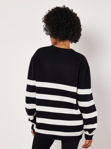 Apricot Pullover in Schwarz/ Weiß