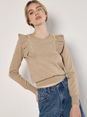 Apricot Pullover in Beige