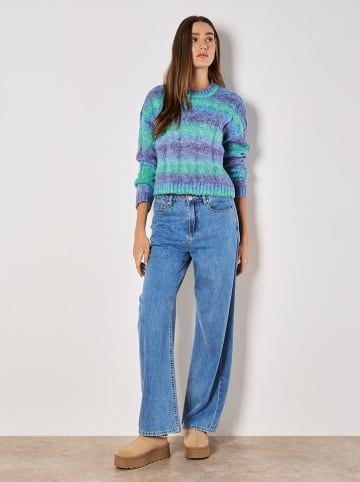 Apricot Trui blauw/turquoise