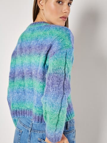 Apricot Pullover in Blau/ Türkis