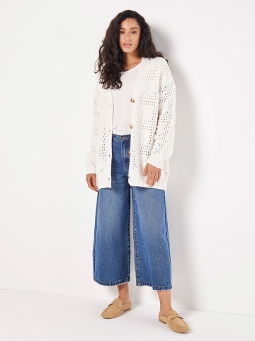 Apricot Cardigan in Weiß