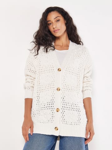 Apricot Cardigan in Weiß