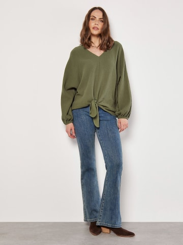 Apricot Bluse in Khaki