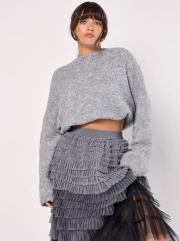 Apricot Tule rok grijs/zwart