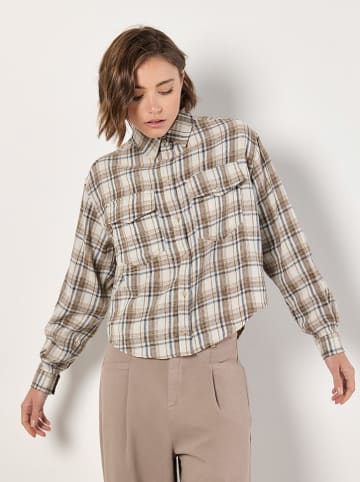 Apricot Blouse beige/wit