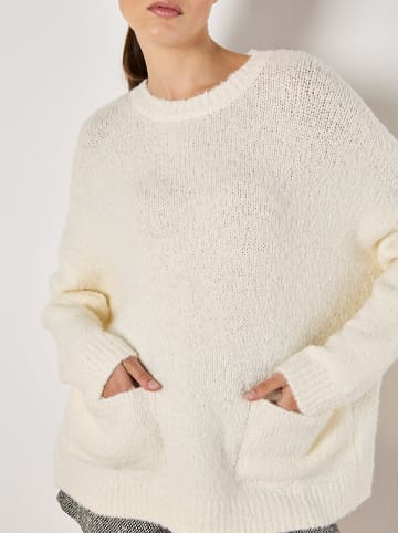Apricot Sweter w kolorze kremowym