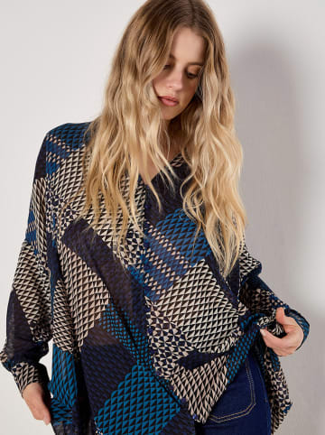 Apricot Bluse in Blau