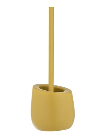 Wenko Zestaw WC "Badi" w kolorze żółtym - wys. 38 x  Ø 13,5 cm