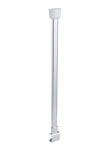 Wenko Douchegordijnplafondstang "Era" zilverkleurig - (L)57 cm
