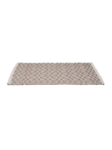 Wenko Badteppich "Altai" in Hellbraun - (L)50 x (B)80 cm