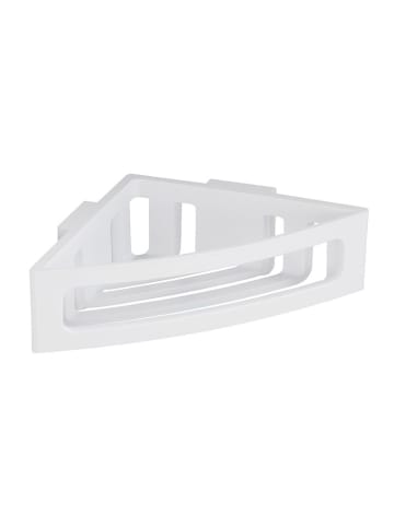 Wenko Regał prysznicowy "Turbo-Loc® Bralia" w kolorze białym - 35 x 8,5 x 20 cm