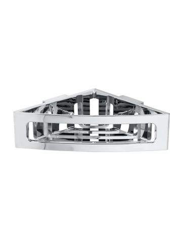 Wenko Doucherek "Turbo-Loc® Bralia" zilverkleurig - (B)35 x (H)8,5 x (D)20 cm