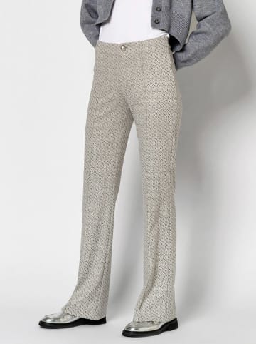 Rosner Hose "Alisa" in Grau/ Creme